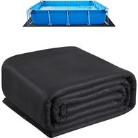 Tapis de Sol pour Piscine Carrée – 1.5x1.5 m, Protection Anti-Perforation, Antidérapant – Pour Piscines Hors Sol, Tapis Spa