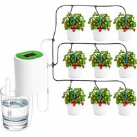 12 kits système d'arrosage automatique, affichage LED, Rechargeable par USB