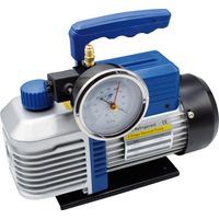 Zweistufige Vakuumpumpen speziell für die Gase r32 und 1234yf mit Magnetventil und Vakuummeter Vakuumpumpe a-240 100 l für