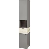 Pelipal Hochschrank Quickset 394 Quarzgrau/Akzent Polar Pinie 30 cm Hochschrank