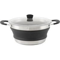 Topf Outwell collapsible pot l Silikon Edelstahl 3.4 Liter