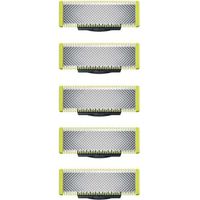 Pack de 5 cuchillas de repuesto OneBlade, compatibles con todos los modelos, acero inoxidable duradero (QP250/50)