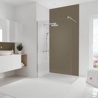 Panneau mural Taupe, Schulte, 120 x 255 cm