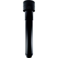 Wolf Passaggio a tetto DN160 isolato, L:1159mm, nero, per CWL, 2575802