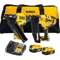 DeWALT Werkzeuge - 18V Akku-Nagler Set, 2x 5.0 Ah XR Akku, Ladegerät DCK246P2