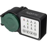 Sygonix SY-6786456 Timer countdown analogico Giornaliero 3680 W IP44 Funzionamento continuo, Funzione di conto alla rov