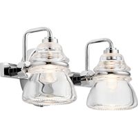 Elstead Kichler Talland Lampada da parete per bagno Cromo lucido, IP44