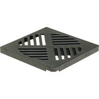 KESSEL Schlitzrost 27613 200x200, Klasse K 3, schwarz