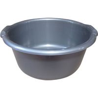 Bassine Ronde D.42cm 14l Silver - Aluminium Et Plastiq