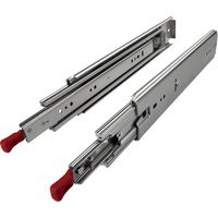 Schwerlastauszug belastbar bis 250 kg Länge 52" / 1321 mm Teleskopauszug Schubladenauszug KV1 von JUNKER