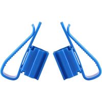 YMYNY 2pcs Hose Clamps, Plastic Hose Clamps, Adjustable for Water Pipes, Aquarium Fixing Clamp, Pipe Holder for 8-16mm Water Pipes