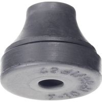 PB Fastener 1104-CR-SW Passacavo Ø (max.) 20 mm Spessore piastra (max.) 4 mm Gomma coloroprene Nero 1 pz.
