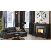 Insert de cheminée SAVEN Energy 70x50 Noir (15,1 kW) ECO