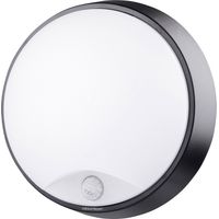 Megatron Bulka MT69040 LED-Außenwandleuchte mit Bewegungsmelder 10 W Schwarz