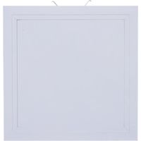 Wandmontierte Installations-Inspektionstür aus verzinkter Aluminiumlegierung für Sanitär, Zentralheizungsventile, Kanäle, elektrische Systeme (200 x 200 mm)