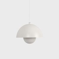 Lámpara Colgante Diseño "Deco" - Blanco