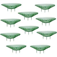 10 Erdbeerstützen, Gartenerdbeerstützen, Erdbeerpflanzenstützen für verschiedene Pflanzen wie Tomaten und Paprika