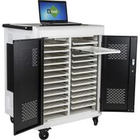Laptopwagen - Safecart 24 PRO+ - Aufbewahrung von Notebooks im Büro