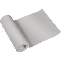 PAW Runner Tavola (40 x 2400 cm) I Perforato ogni 120 cm I Runner da Tavolo - Monocromo, Argento I Tovaglia di Pasqua, Natale, Compleanno, Feste, Matrimonio, Battesimo I Colore: Monocolor (silver)