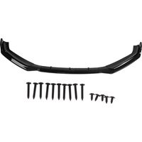 Car Front Bumper Canard Lip Splitter Body Shovels for A5 B9 17‑18 Gloss Black