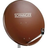 Schwaiger SPI996.2 Antenna SAT 80 cm Materiale riflettente: Acciaio Rosso mattone