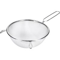 KitchenCraft Colino a doppio manico in acciaio inox 18 cm