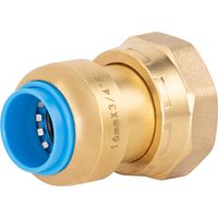 Raccord automatique universel femelle écrou libre TOUT PUSH Ø16 - F20x27 (3/4)