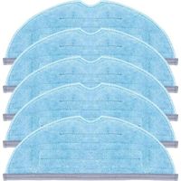 Lot de 5 Serpillères de Rechange pour Aspirateur Roborock T7 T7plus S7,Chiffons de Nettoyage pour Aspirateur Roborock