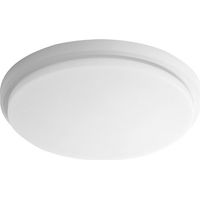 Kivo Deckenleuchte 32 W 6500 K weiß IP53 3140 lm 40x40x4 cm