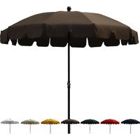 Parasol de jardin classique et élégant UV50+ Allegro 82 - Marron