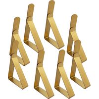 Pinces à Nappe 8 Pièces Nappe Clips Pinces pour Nappe de Table Pince Nappe Clip Exterieur Ajustable Attache Nappe Jardin pour Cuisine Bureau Restaurant Pique-Nique Mariage Fête