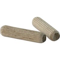 Tourillon en bois strié 6X30