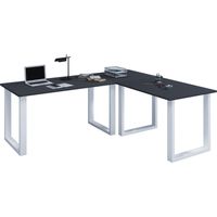 Escritorio de esquina de U Desk 190x130x50 76x190x130 - VCM