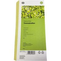 Soennecken Trennstreifen oeco 1411 10,5x24cm gelb 100St.