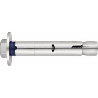 100 chevilles métalliques anti-rotation vis tête hexagonale M10 x 70 mm (D. 12 mm) Inox A2 - ACHTA212C - Index