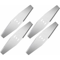 Remplacement des Têtes de Lame de Coupe-Herbe Tondeuse à Gazon Lames de Débroussailleuse Têtes de Lame De Désherbant(Blade x 4)