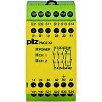 Sicherheitsschaltgerät PNOZ X3 230VAC 24VDC 3n/o 1n/c 1so PILZ Betriebsspannung: 230 V/AC 3 Schließe