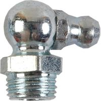 Kegelschmiernippel H3 DIN71412 M10 x 1 mm Form C SW 11 mm 6-kant