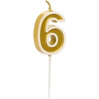 Candela di compleanno numero 6 - 5five