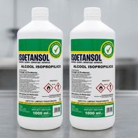 ALCOOL ISOPROPILICO ISOETANSOL 100AE MISCELATO DENATURATO CONFEZIONE DA 2 X 1 LT