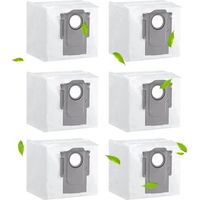 6 Filtros de Polvo para Roborock S8/S8+/S8 Pro Ultra, S7 MAXV Ultra, Q7 MAX/Q7 MAX+/S7 Pro Ultra/Q5+ Accesorios Originales