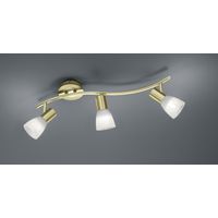 Spot de Plafond 3 Lumières Réglable Levisto Laiton Trio Lighting