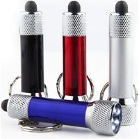 10pcs Keychain Flashlight Portable Mini Flashlight Keychain LED Key Ring Lamp for Hiking Camping Traveling