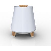 Akai AKBT80 altoparlante portatile e per feste Altoparlante portatile mono Bianco, Legno 10 W