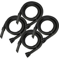 vhbw 4x Tuyau compatible avec Numatic Charles, CT370-2, HL15, ERP180-11, ERP180, George aspirateurs - 2,7 m, avec raccord circulaire 32 mm
