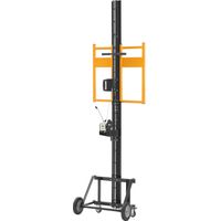 Mophorn Elevador Vertical para Paneles de Yeso de Alta Resistencia, Soporta hasta 68 kg, Ideal para Techos, Operación por Una Persona, con Ruedas para Fácil Transporte, 530 x 770 x 2575 mm, Amarillo
