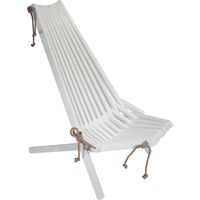 Chaise EcoChair en pin huilé blanc – EcoFurn