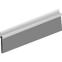 ELLEN Tor-Türdichtschiene IBS 60, 0308403 2500mm Aluminium alufarben