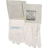 Weldas Schweißerhandschuhe Gr.XL (9,5) natur Leder/Softouch EN388,EN12477,EN1149-2 10PA