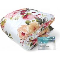 Sanderson Delicate Flower Pink Bow Quilt – Hiver 300 gr/m², Microfibre douce, 4 points de chaleur – Fabriqué en Italie 2 CARRÉS